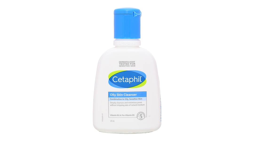 Sữa rửa mặt Cetaphil Oily Skin Cleanser dịu lành cho da dầu, nhạy cảm