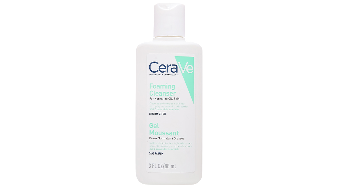 Sữa rửa mặt CeraVe Foaming Cleanser làm sạch sâu cho da dầu, da thường