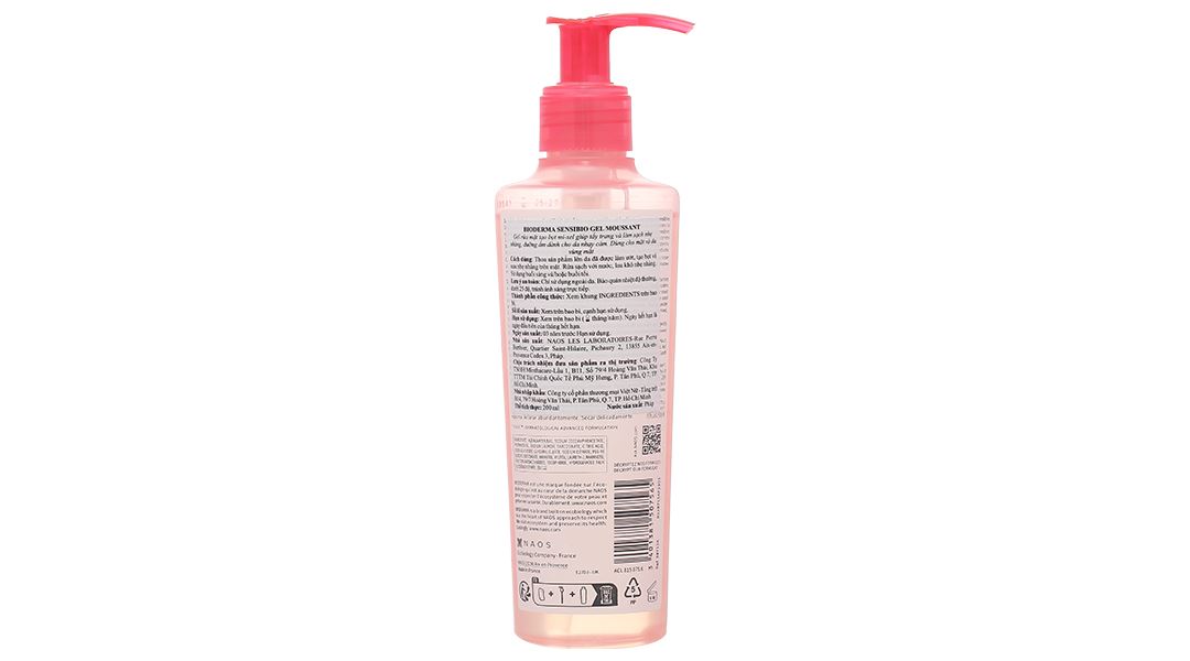 Gel rửa mặt Bioderma Sensibio Gel Moussant cho da nhạy cảm