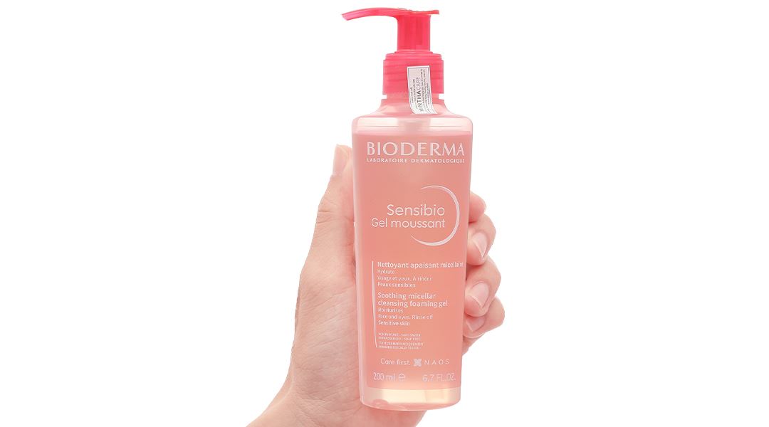 Gel rửa mặt Bioderma Sensibio Gel Moussant cho da nhạy cảm
