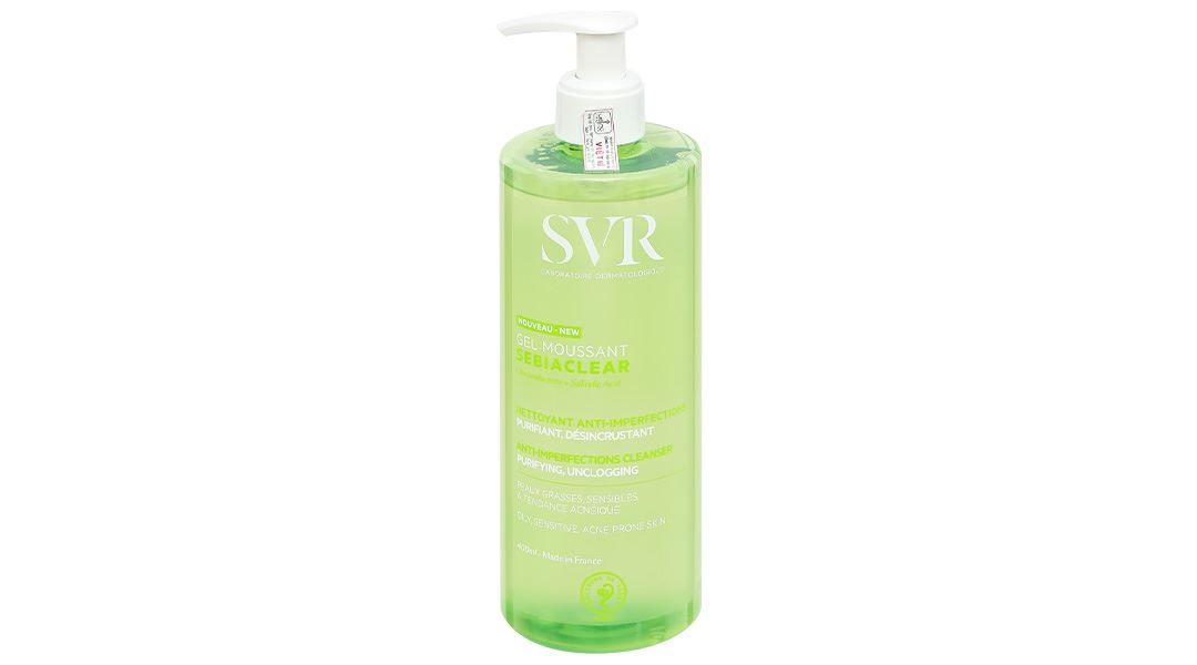 Gel rửa mặt SVR Sebiaclear Gel Moussant làm sạch da, giảm dầu nhờn