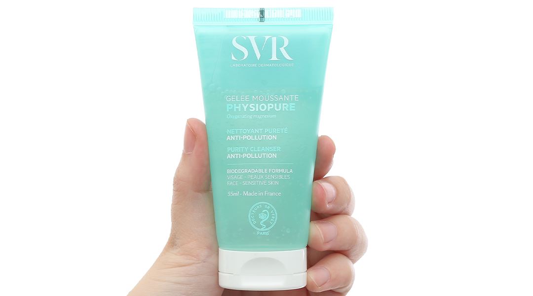 Gel rửa mặt SVR Physiopure Gelee Moussante cho da nhạy cảm