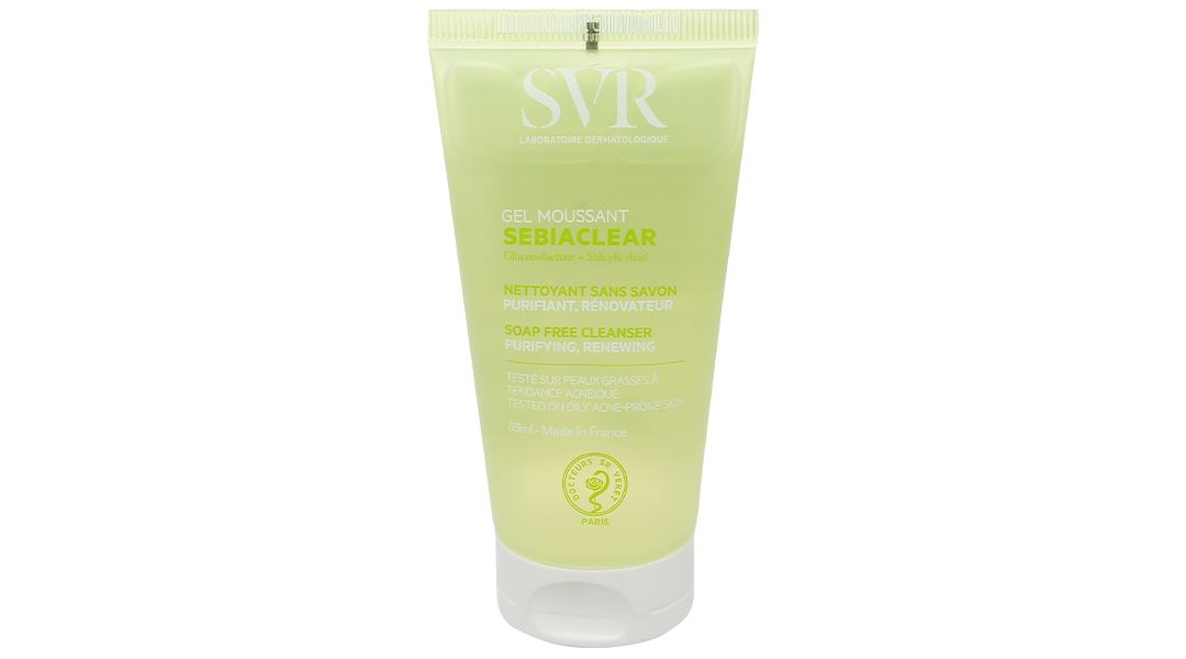 Gel rửa mặt SVR Sebiaclear Gel Moussant làm sạch da, giảm dầu nhờn