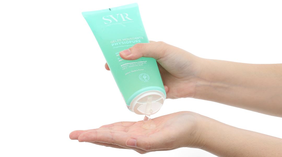 Gel rửa mặt SVR Physiopure Gelee Moussante cho da nhạy cảm