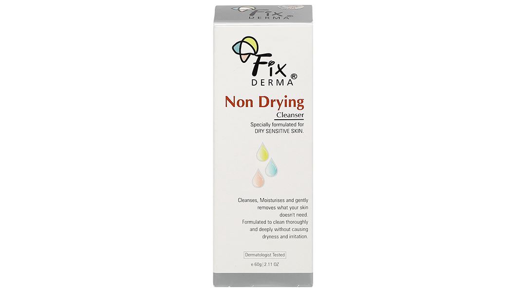 Sữa rửa mặt Fixderma Non Drying giúp làm sạch cho da khô, da nhạy cảm
