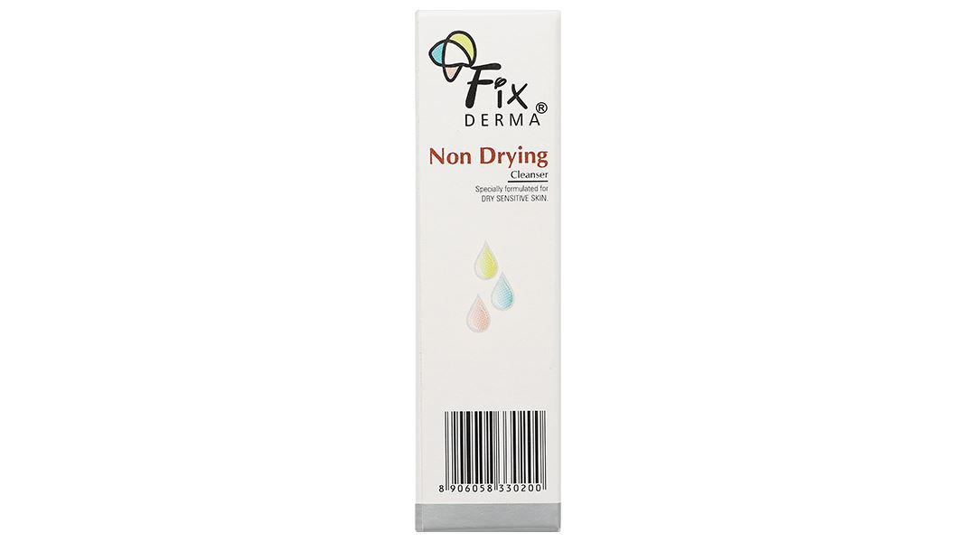 Sữa rửa mặt Fixderma Non Drying giúp làm sạch cho da khô, da nhạy cảm