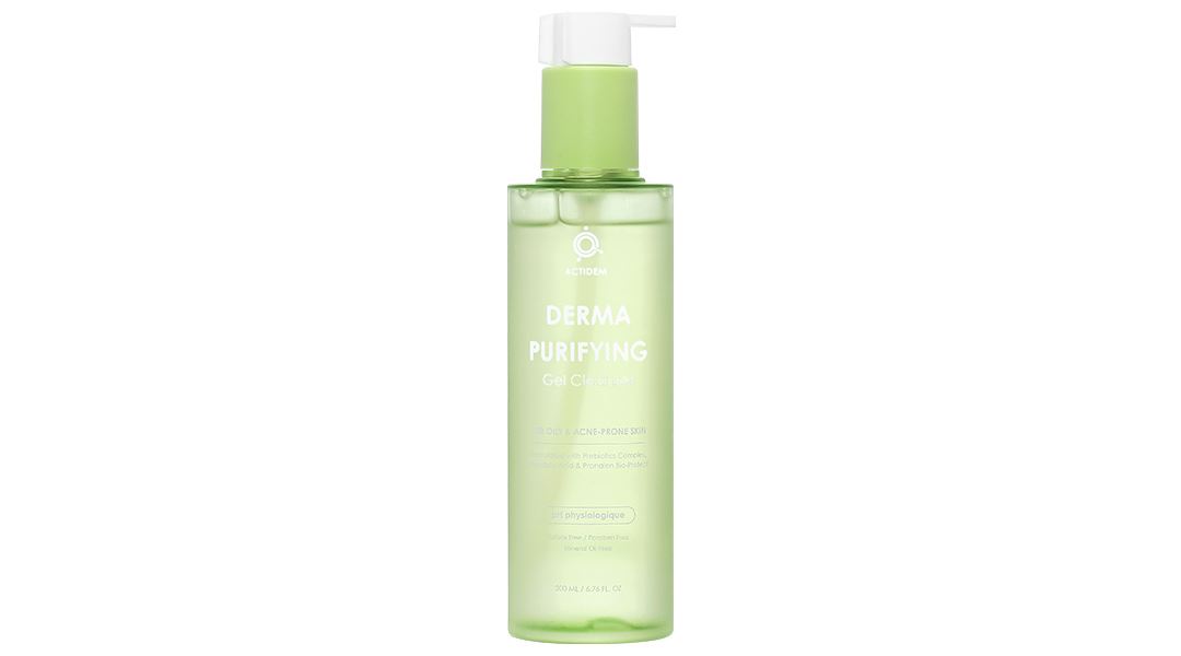Gel rửa mặt Actidem Derma Purifying làm sạch bụi bẩn, dầu thừa cho da dầu mụn chai 200ml - 10