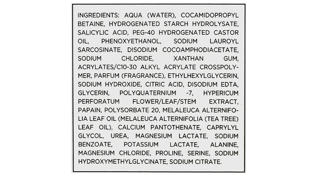 Gel rửa mặt Canova Salipil Detergente - Purifying Cleansing