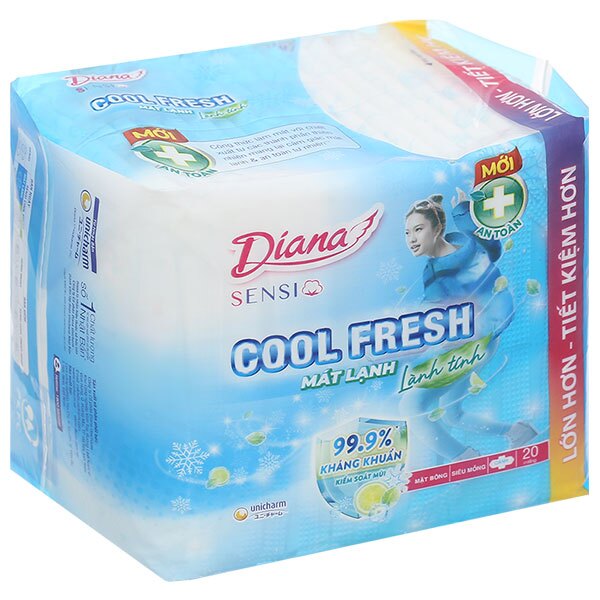 Băng vệ sinh Diana Sensi siêu mỏng có cánh