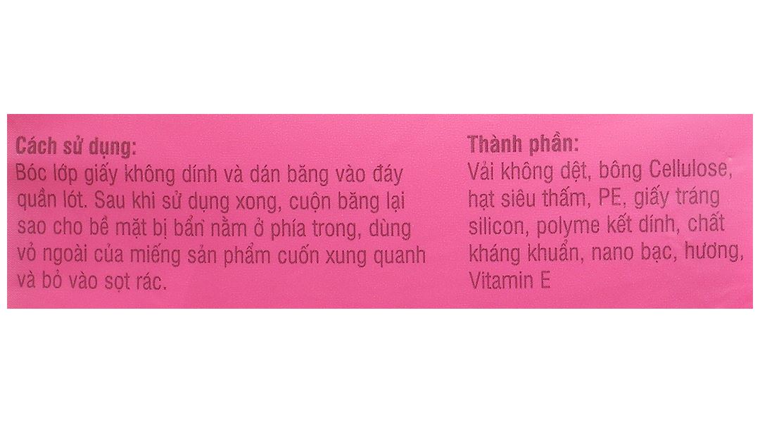 Băng vệ sinh Diana siêu thấm siêu mỏng, có cánh