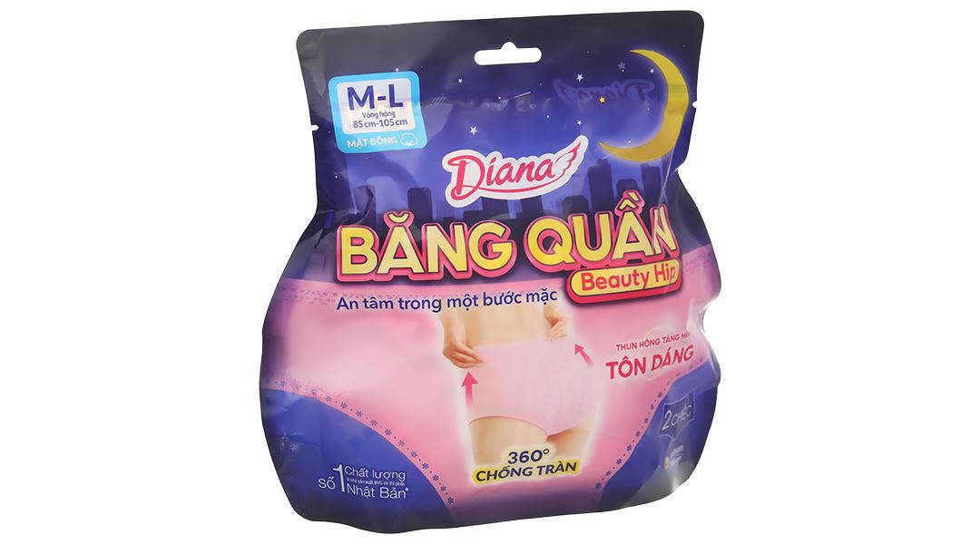 Băng quần Diana Sensi size M-L chống tràn