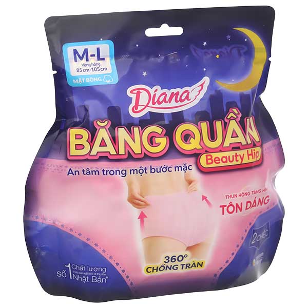 Băng quần Diana Sensi size M-L chống tràn gói 2 cái
