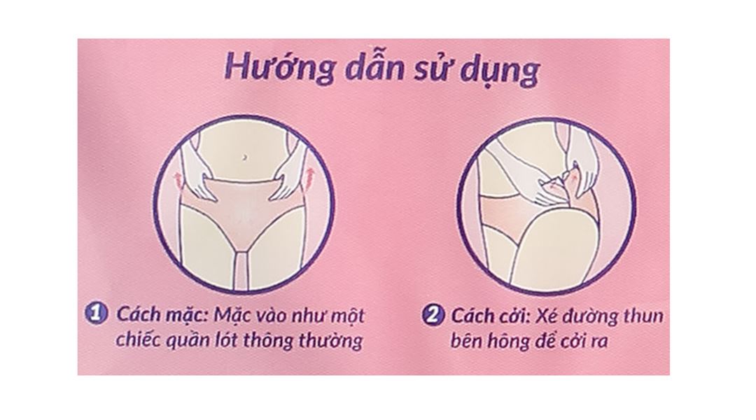 Băng quần Diana Sensi 360 độ chống tràn size M-L