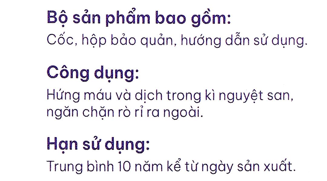 Cốc nguyệt san Cup Yess Z Cup gấp gọn Size L