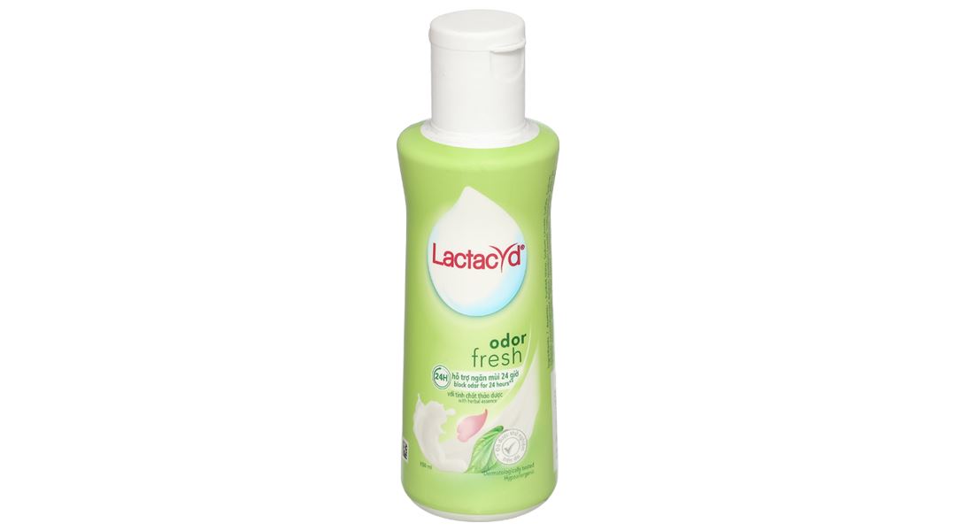 Dung dịch vệ sinh phụ nữ Lactacyd Odor Fresh tươi mát chai 150ml - 10