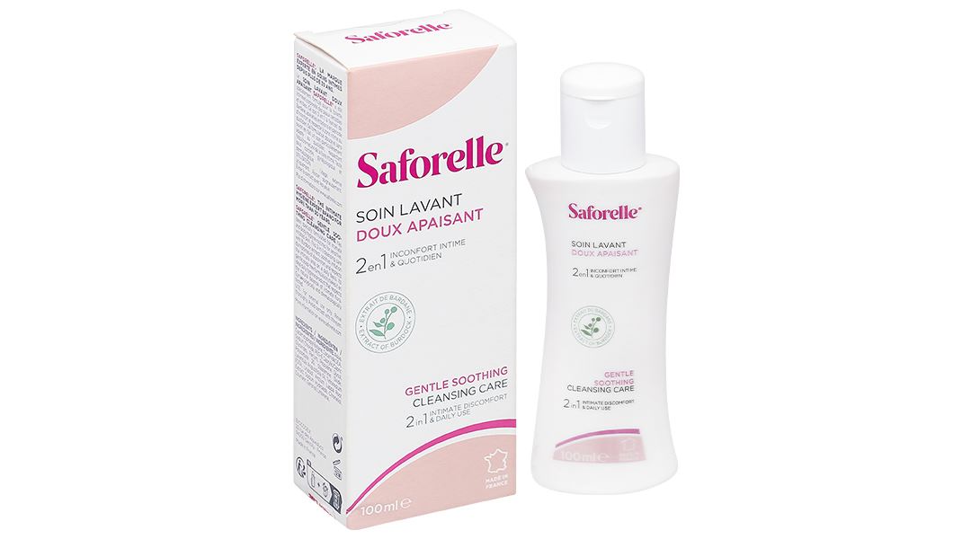 Dung dịch vệ sinh phụ nữ Saforelle Soin Lavant Doux Apaisant cho da nhạy cảm