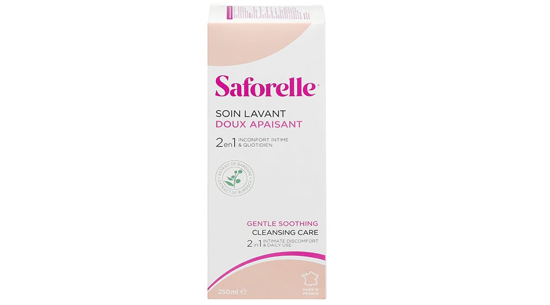 Dung dịch vệ sinh phụ nữ Saforelle Soin Lavant Doux Apaisant cho da bị kích ứng