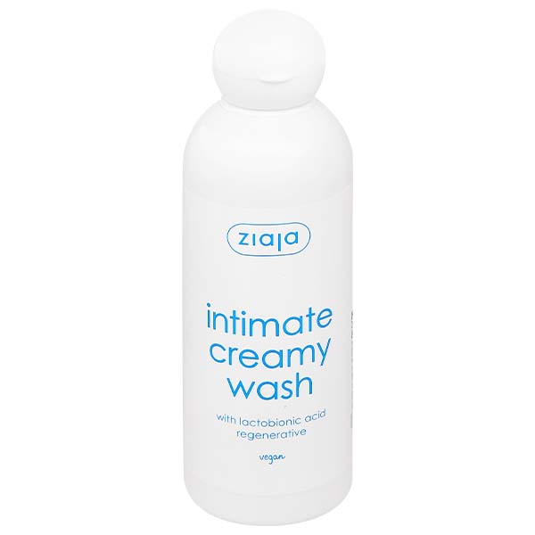 Kem vệ sinh Ziaja Intimate bổ sung Lactobionic acid, giảm mùi hôi chai 200ml