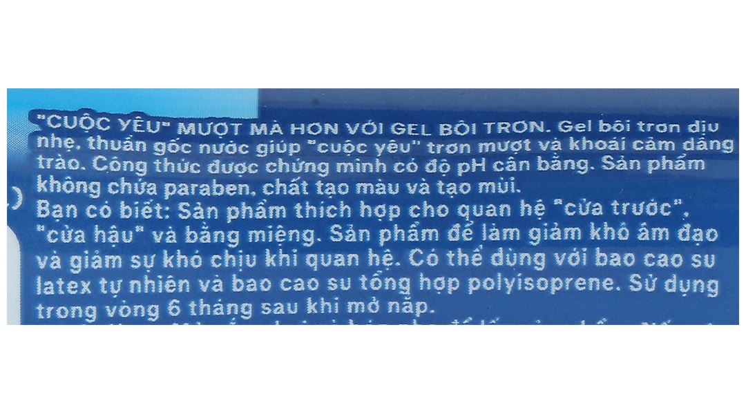 Gel bôi trơn Durex Play Classic dịu nhẹ
