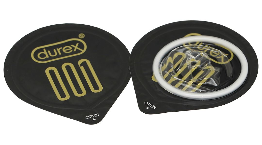 Bao cao su Durex 001 siêu mỏng 55mm hộp 3 cái - 8
