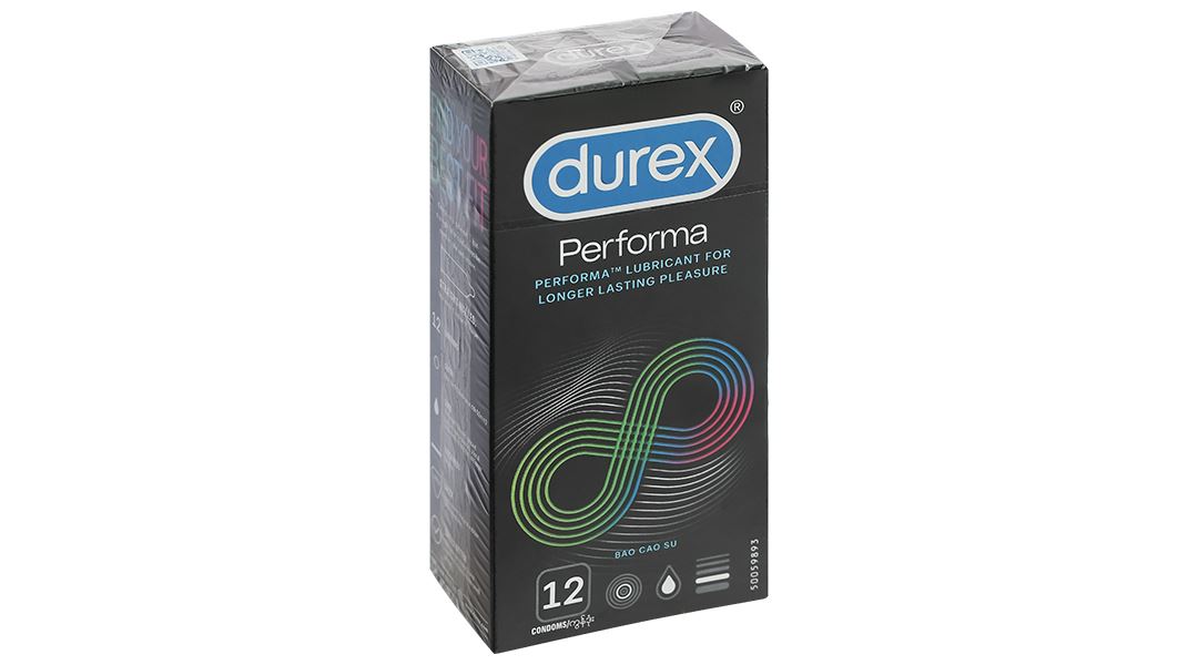 Bao cao su Durex Performa kéo dài cuộc yêu 52mm