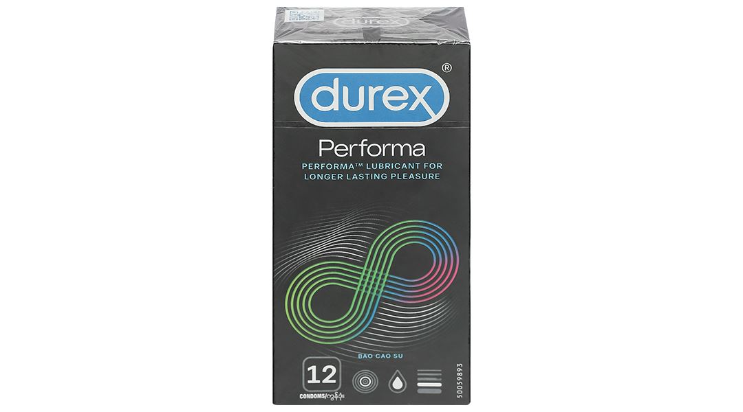 Bao cao su Durex Performa kéo dài cuộc yêu 52mm