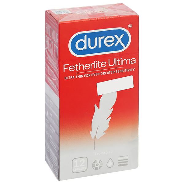 Bao cao su Durex Fetherlite Ultima siêu mỏng 52mm