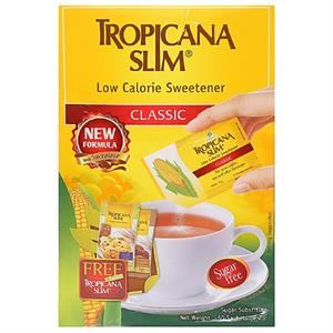 Đường ăn kiêng Tropicana Slim Classic hộp 100g (50 gói x 2g)