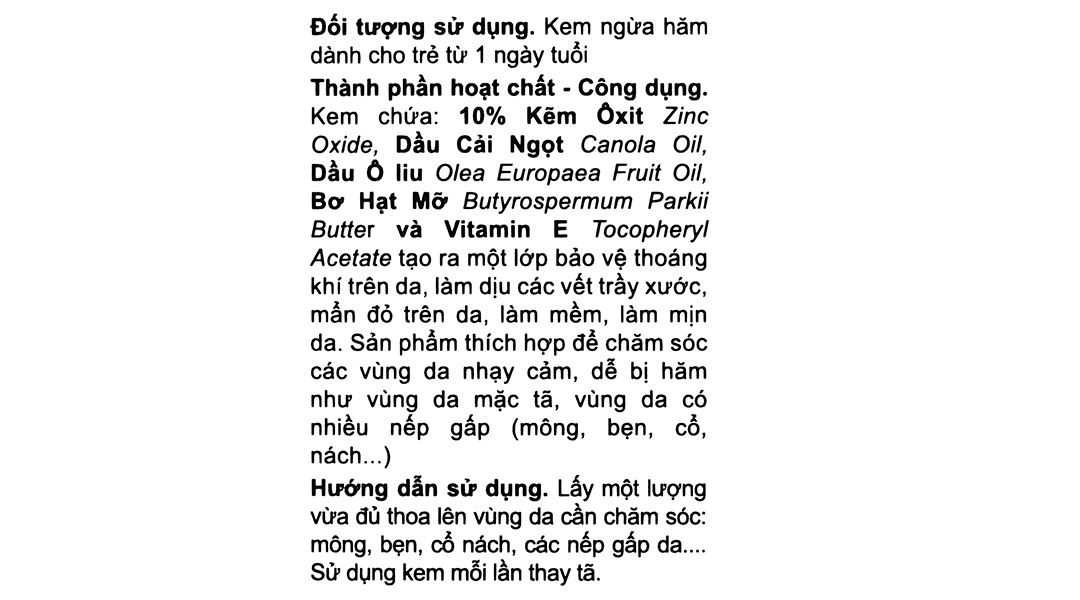 Kem Bella Baby Happy Sensitive Krem Na Zadecek ngừa hăm tã tuýp 75ml - 11