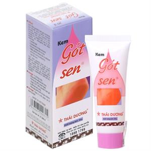 Kem Gót Sen Thái Dương giữ ẩm da, giảm nứt nẻ gót chân tuýp 20g
