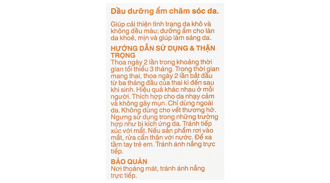 Dầu chăm sóc da Bio-Oil dưỡng ẩm, cải thiện tình trạng da khô chai 60ml - 29