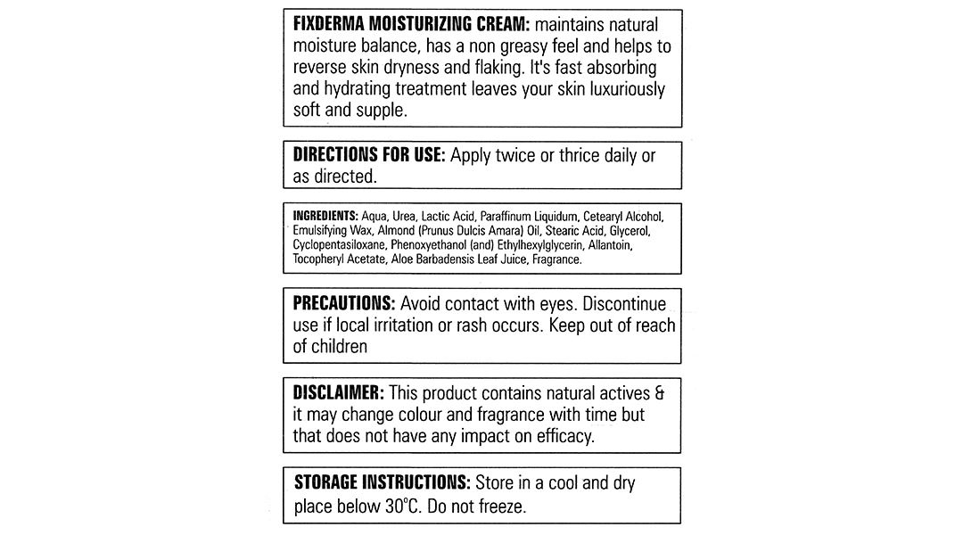 Kem Fixderma Moisturizing giúp giữ ẩm, giảm tình trạng khô và bong tróc da tuýp 60g - 10