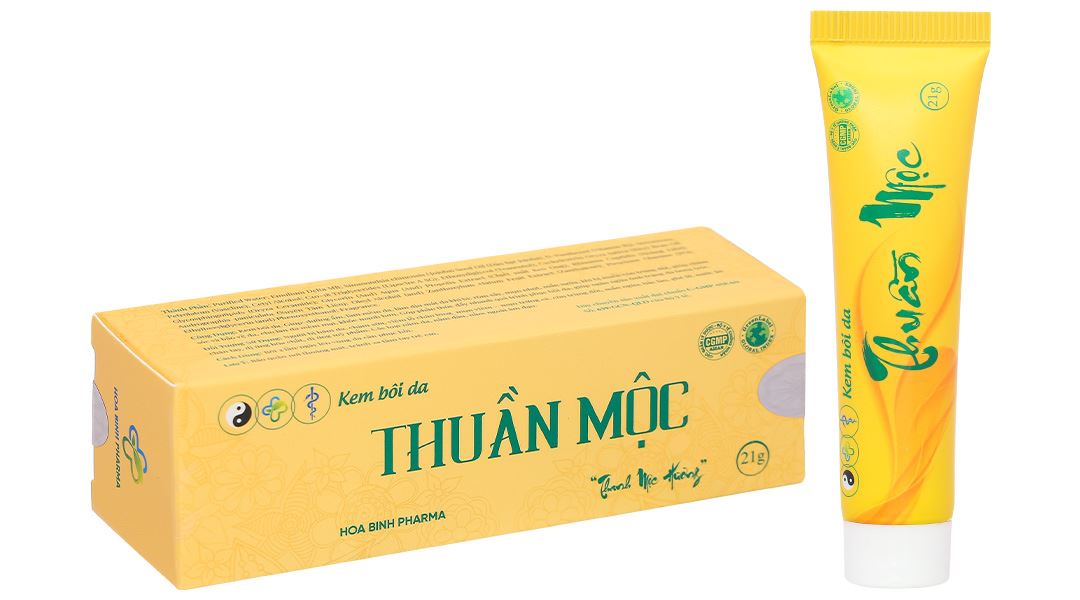 Kem bôi da Thuần Mộc giúp dưỡng ẩm, làm mềm da, làm dịu mát da
