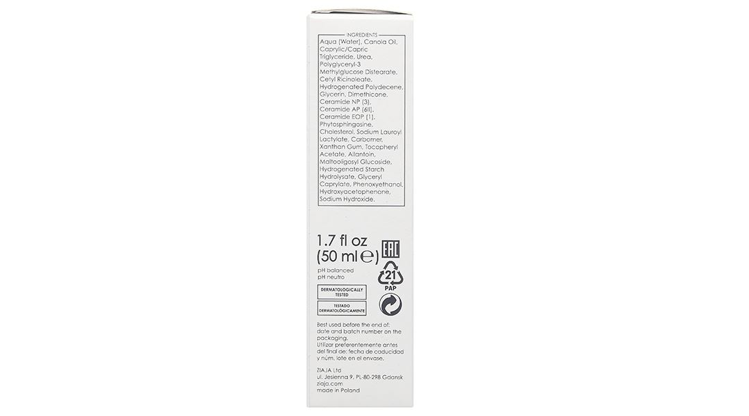 Kem Ziaja 5% Urê dưỡng ẩm, làm dịu da nhạy cảm tuýp 50ml - 10