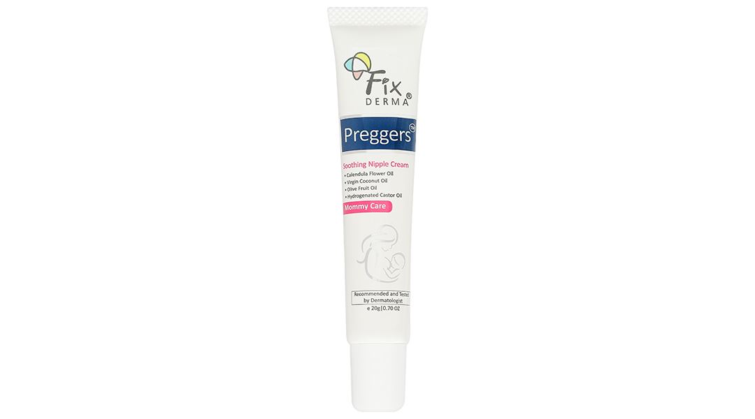 Kem Fixderma Preggers Soothing Nipple giúp dưỡng ẩm vùng núm vú