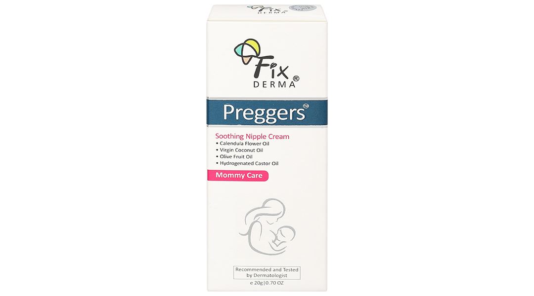 Kem Fixderma Preggers Soothing Nipple giúp dưỡng ẩm vùng núm vú