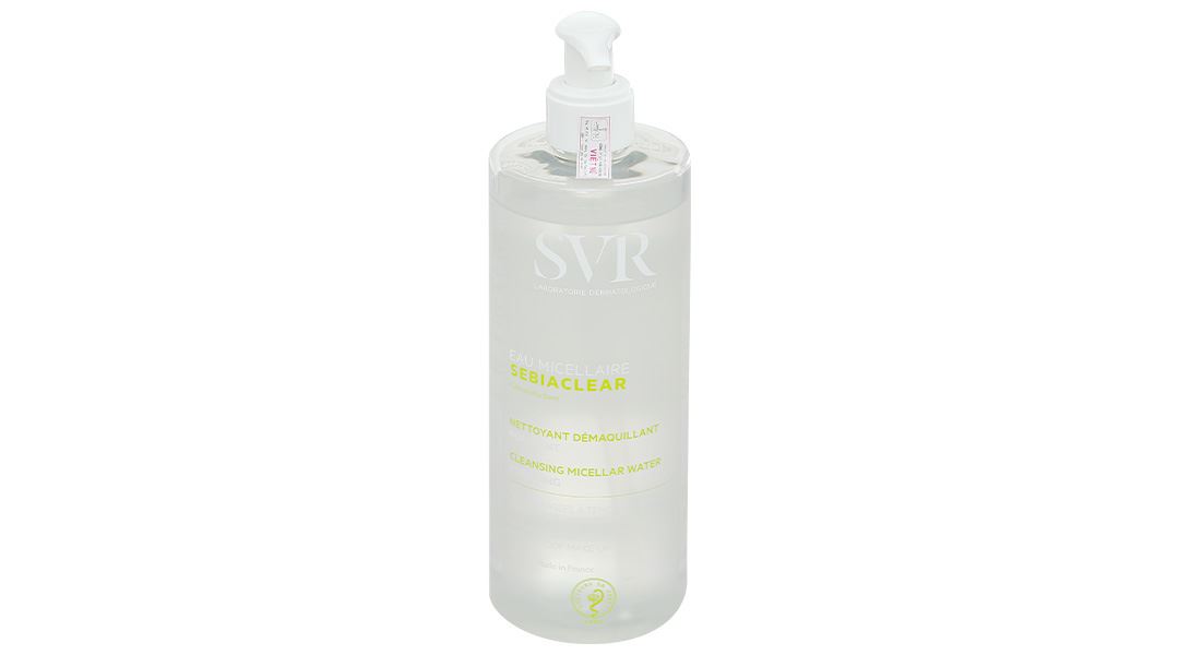 Nước tẩy trang SVR Sebiaclear Eau Micellaire làm sạch da