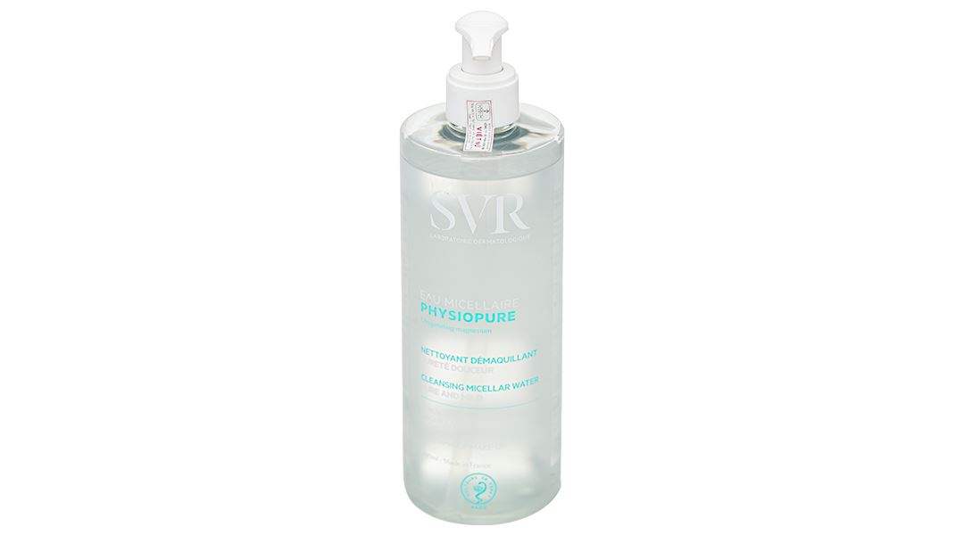 Nước tẩy trang SVR Physiopure Eau Micellaire làm sạch da mặt, mắt, môi