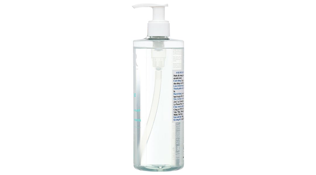 Nước tẩy trang SVR Physiopure Eau Micellaire làm sạch da mặt, mắt, môi