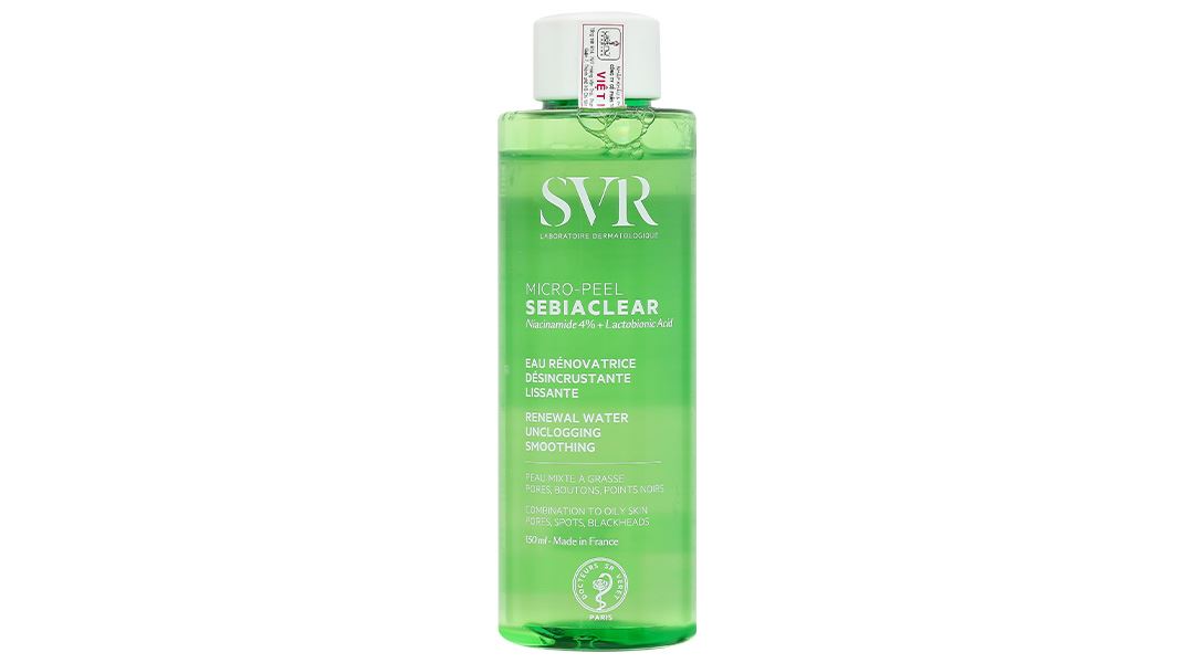 Nước tẩy trang SVR Sebiaclear Micro Peel cho da dầu, mụn