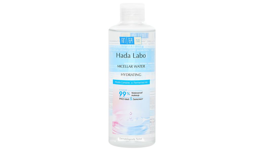 Nước tẩy trang Hada Labo Micellar Water Hydrating làm sạch sâu