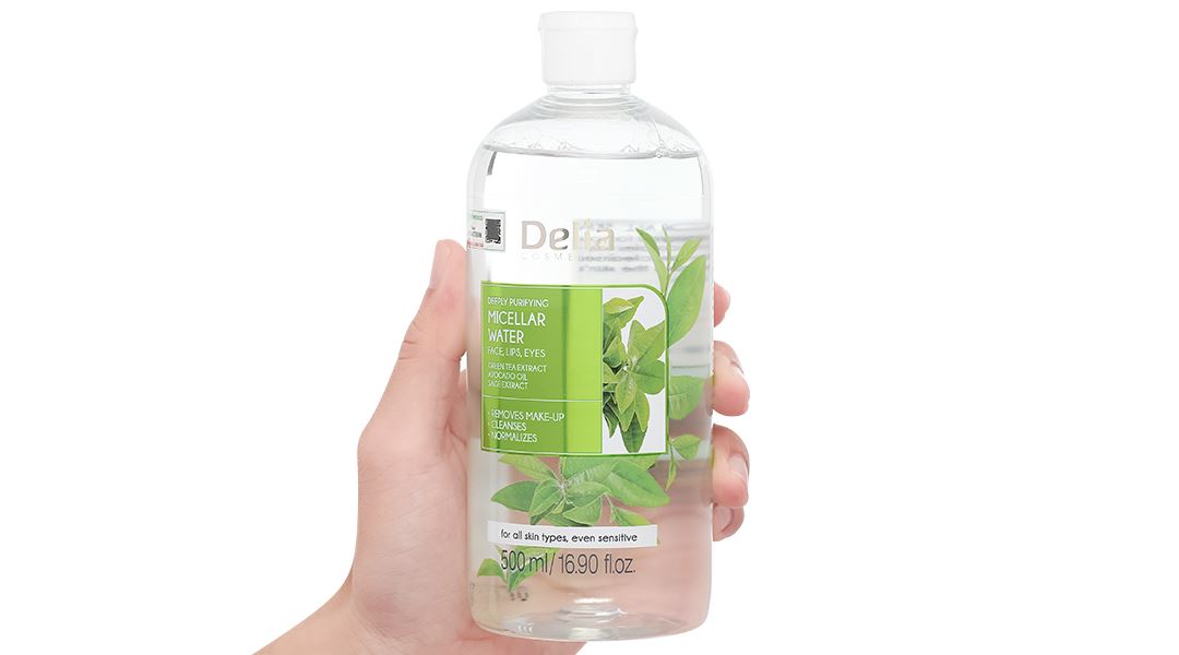 Nước tẩy trang Delia Cosmetics Deeply Purifying Micellar Water