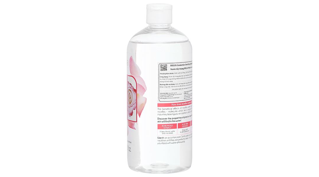 Nước tẩy trang Delia Cosmetics Soothing Micellar Water