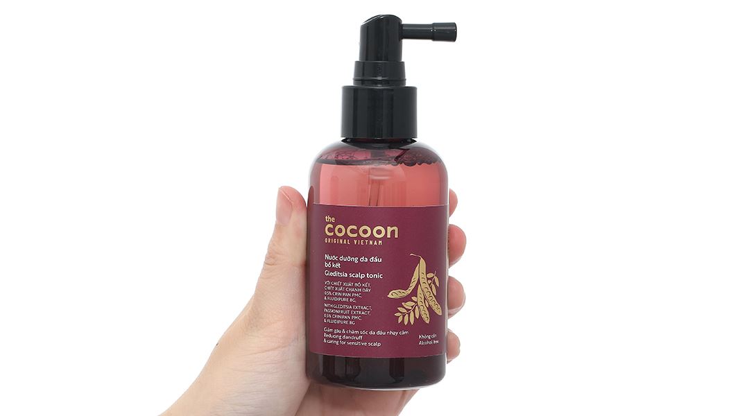 Nước dưỡng da đầu Cocoon Bồ Kết giúp giảm gàu