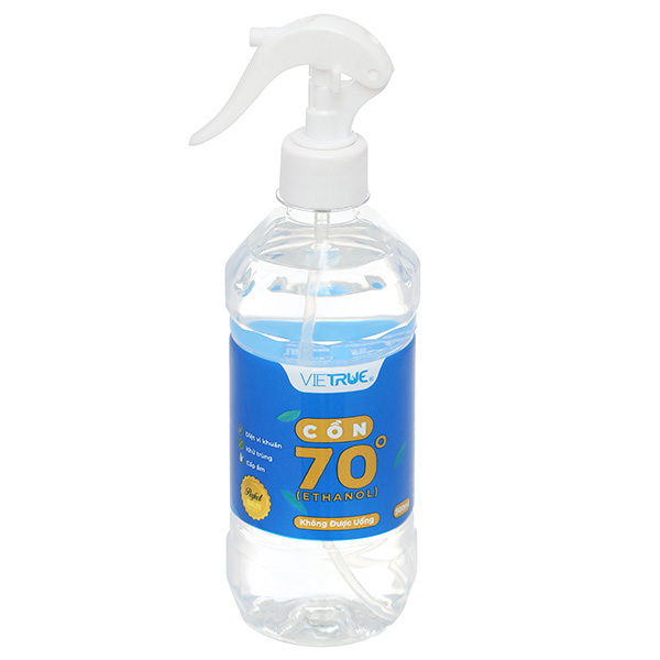 Cồn 70 độ Vietrue chai 500ml