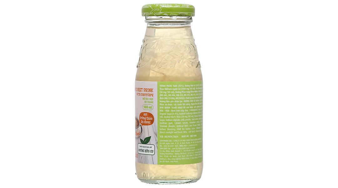 Nước yến sào và đông trùng hạ thảo Green Bird