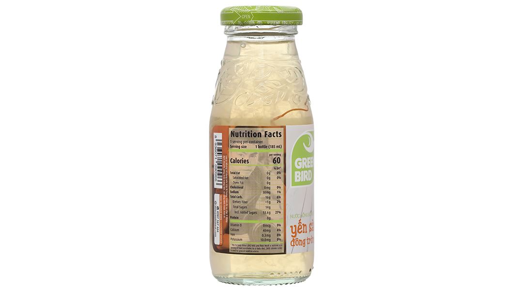 Nước Yến Đông Trùng Hạ Thảo Green Bird Nutrinest