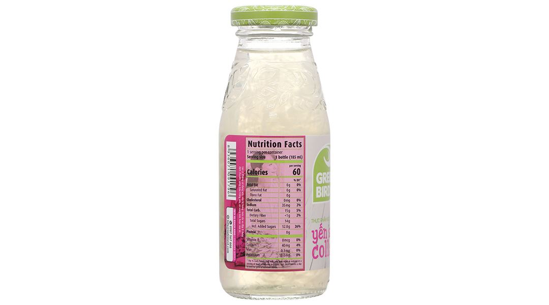 Nước Yến Collagen Green Bird Nutrinest