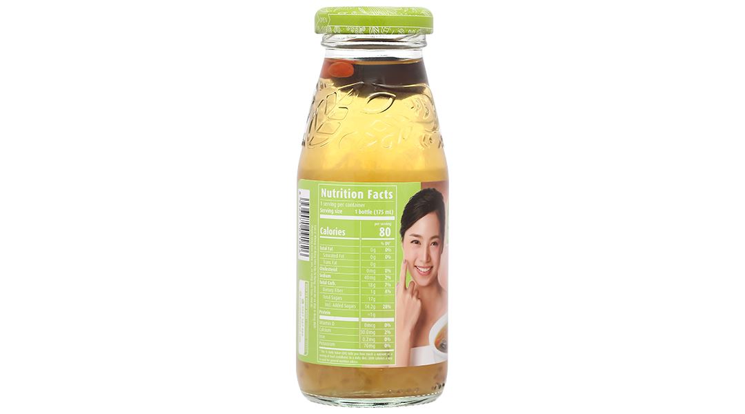 Chè dưỡng nhan tổ yến và trùng thảo Green Bird