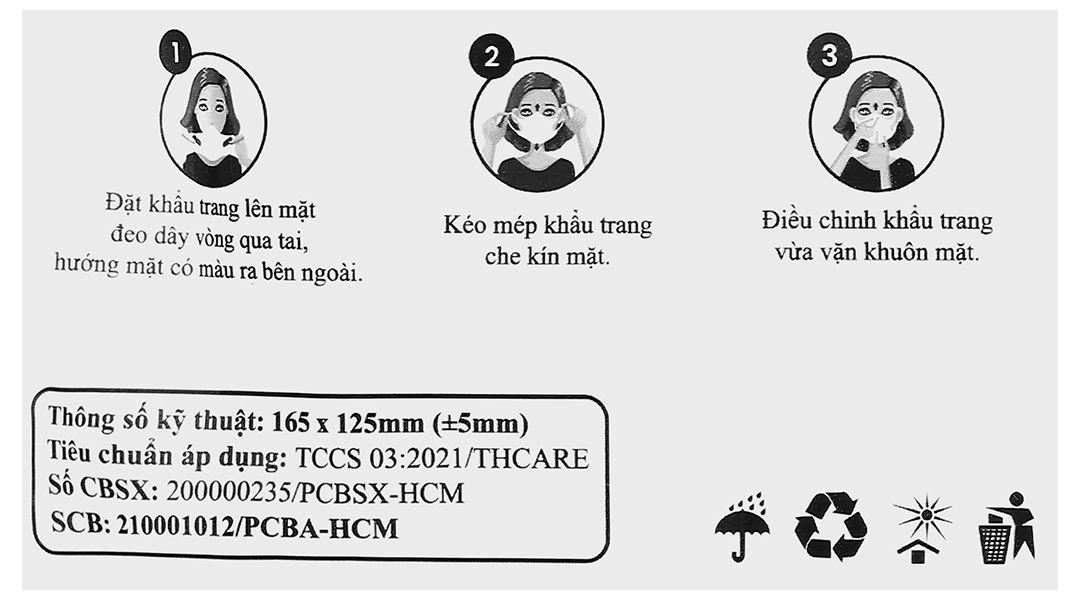 Khẩu trang y tế Winer 9Amask 4 lớp màu trắng